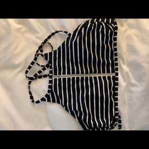 High neck bikini top